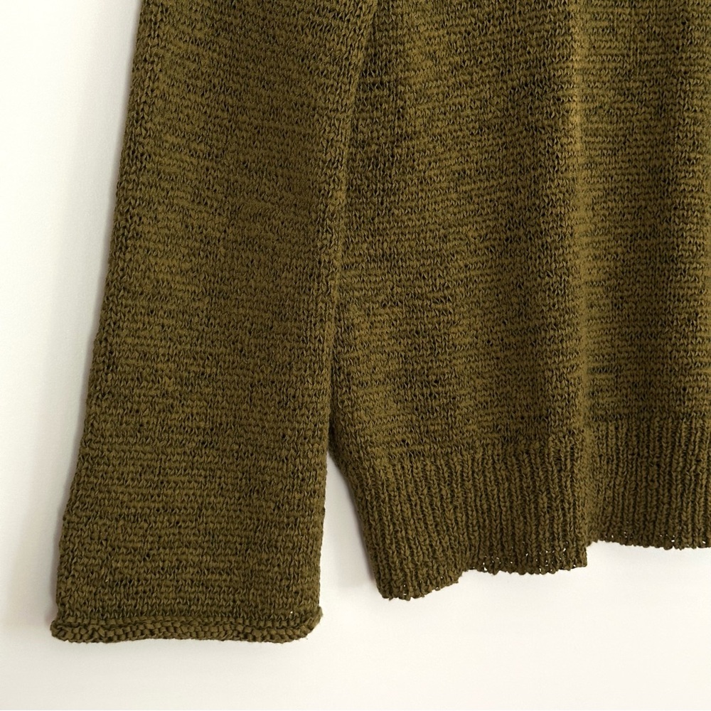 J. Crew Knit Bell Flared Sleeve V-neck Sweater - Picture 11 of 13